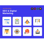 SEO Icon Vector